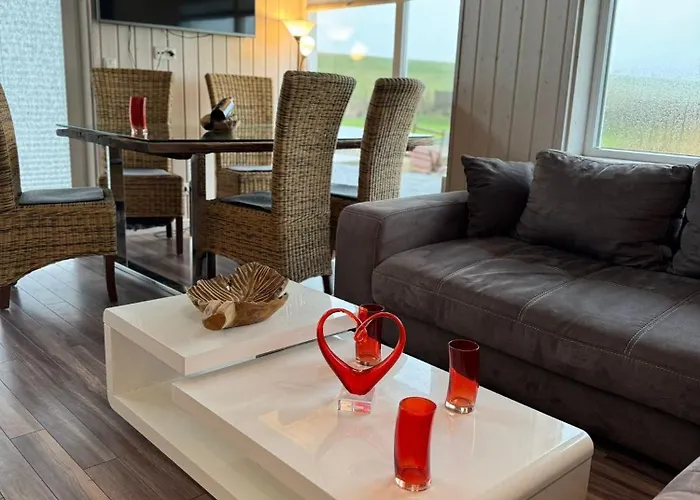 Sealect-hus 5 Direkt An Der Nordsee Nahe St. Peter Ording - Mit Sauna, Whirlpool Und Kamin * Wesselburenerkoog