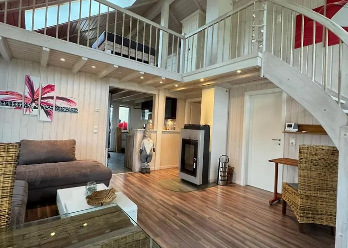 Ferienhaus Sealect-hus 5 Direkt An Der Nordsee Nahe St. Peter Ording - Mit Sauna, Whirlpool Und Kamin