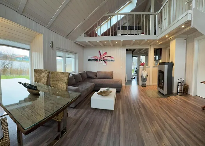 Sealect-hus 5 Direkt An Der Nordsee Nahe St. Peter Ording - Mit Sauna, Whirlpool Und Kamin Ferienhaus Wesselburenerkoog